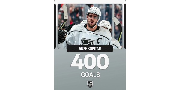 Anze Kopitar, det legendariska slovenska ljuset på NHL-isen
